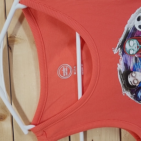 Nightmare Before Christmas Tank Top Girls Size 7/8 - Picture 3 of 6